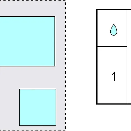 1 Bedroom Awesome In Daire